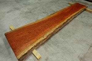 Sanded & Sealed. 2" thick x 24"-29" wide x 129" long. $4500.00
