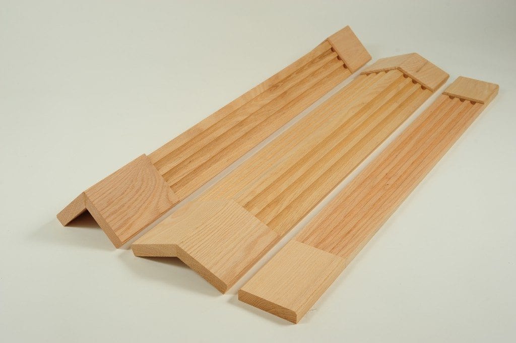 Bar Front Fluted Columns from Hardwoods Incorporated