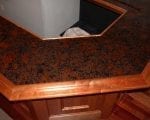 Finished Bar with Granite Bar Top
