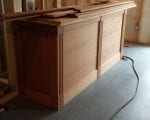 Bar Under Construction Featuring Bar Front Trim Kit