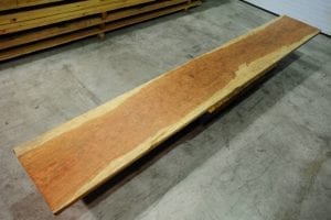 Figured Bubinga Bar Top Slab