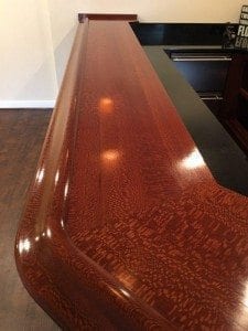 Lacewood Bar Top
