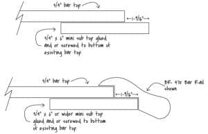 Bar Building Parts