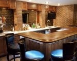 Marty S-Completed Home Bar