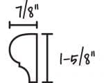 Panel Molding 158 Diagram