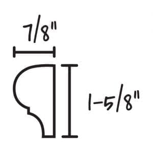 Panel Molding 158 Diagram