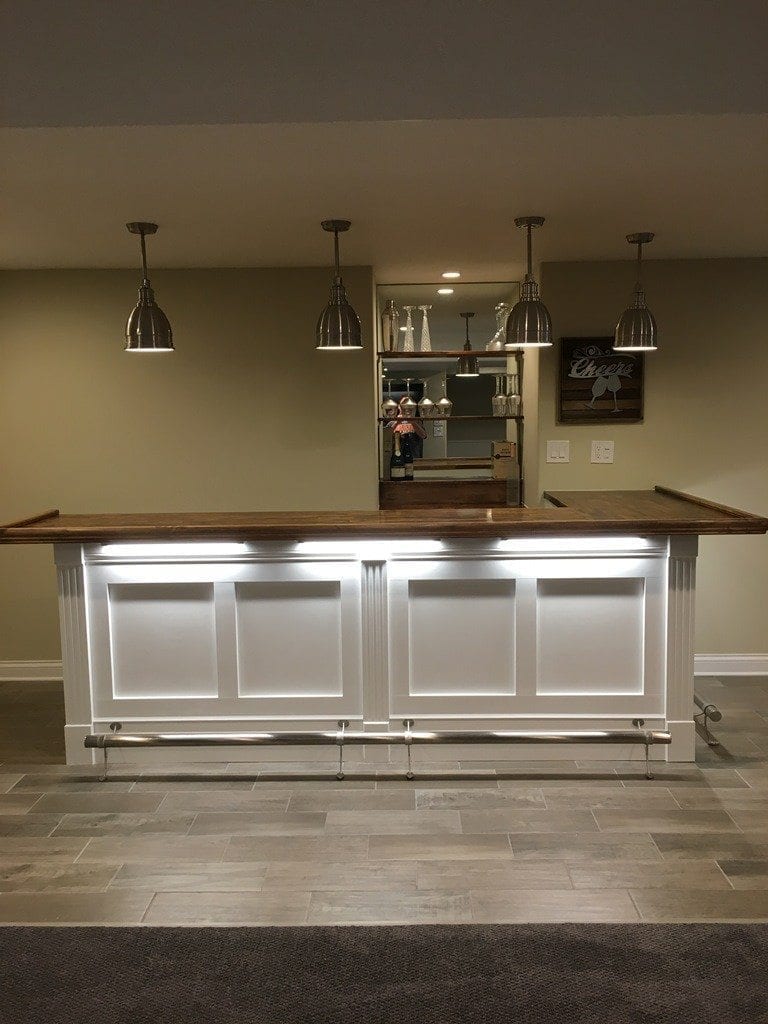 Design & Assembly of a Basement Bar