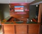 Completed Mahogany Bar