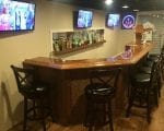 Completed Bar with Biscuit Jointed Bar Rail