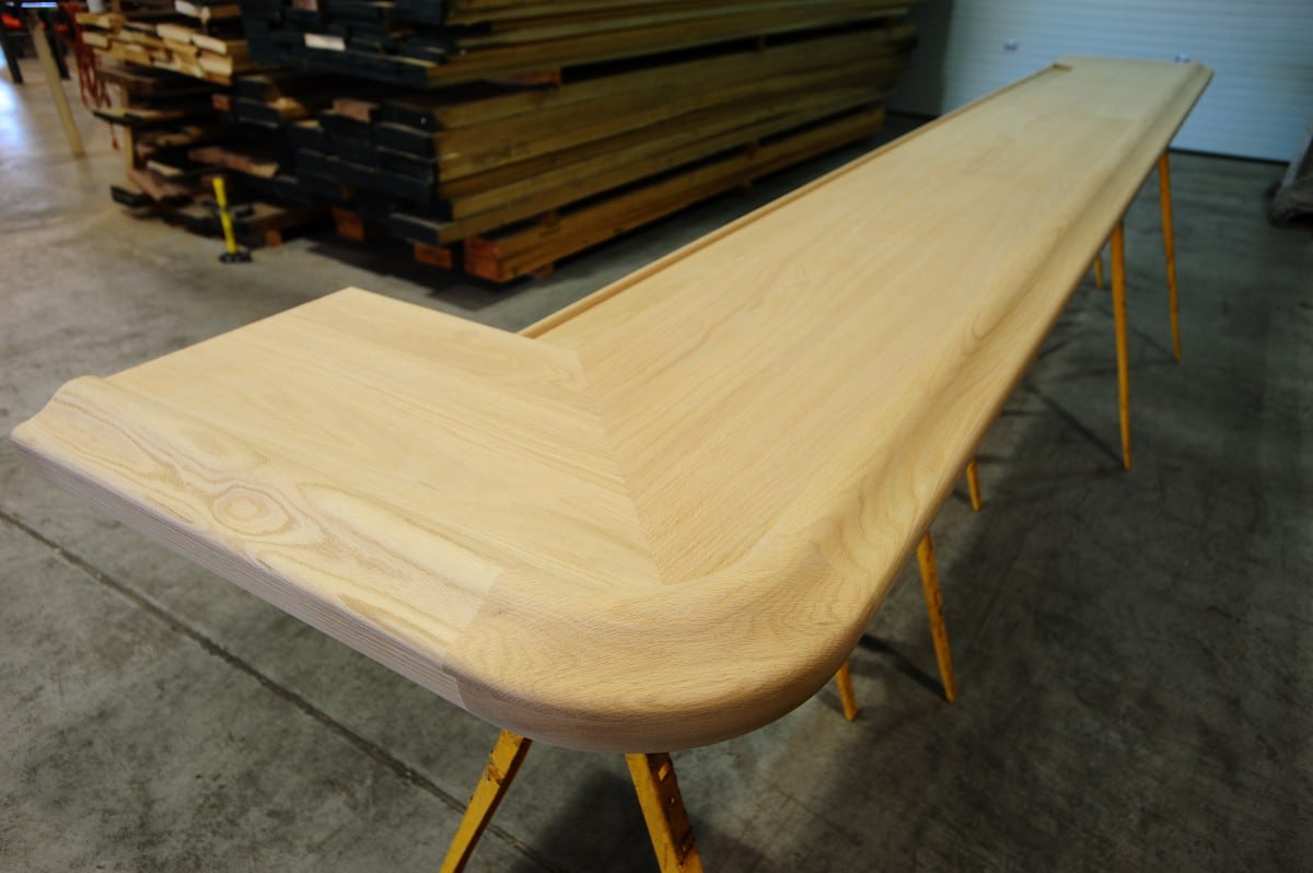 Completed Commercial Bar Top