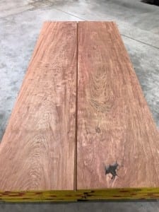 1" Bubinga bar top slabs
