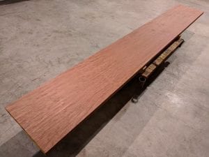 Bubinga bar top slab #3