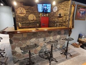 Nice L Shaped Home Bar