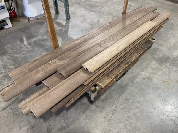 BR 475 Walnut Bar Rail Bundle (closeout)