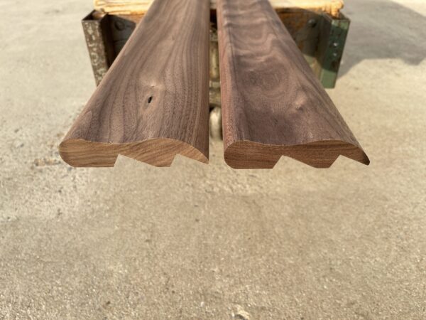 BR 452 Walnut Bar Rail (closeout) - Image 2