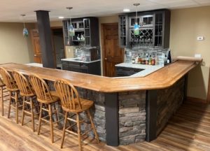 Finished Bar Gallery - Hardwoods Incorporated