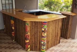 Custom Tiki Bar